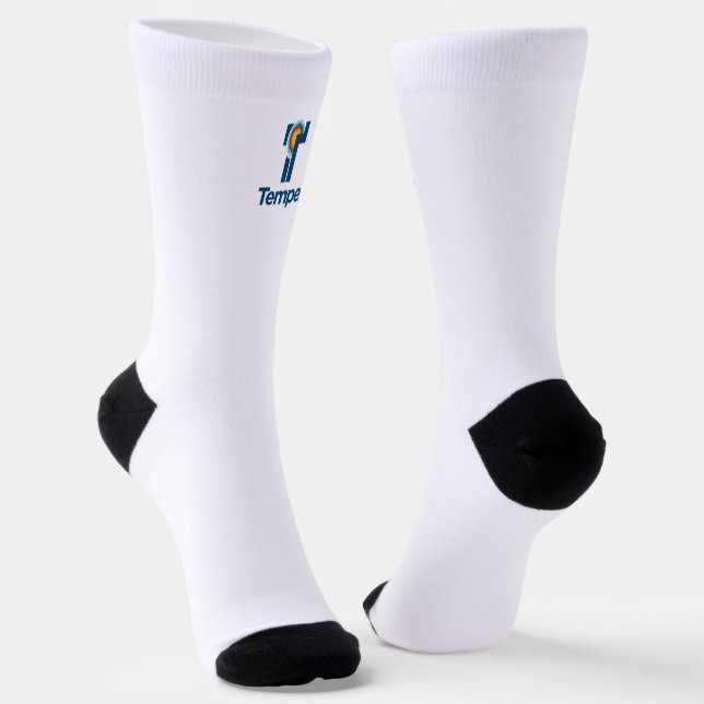 Stadt Tempe (Arizona) Socken (Gewinkelt)