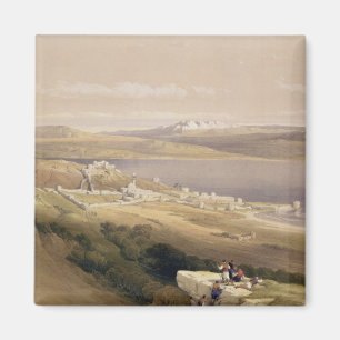 Stadt Tiberias am Meer von Galiläa Magnet