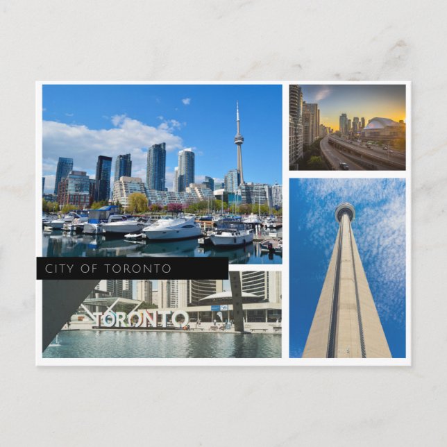 Stadt Toronto Postkarte (Vorderseite)