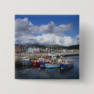 Stadt und Hafen, Dingle, County Kerry, Button