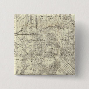 Stadt und Landkreis von San Francisco Button