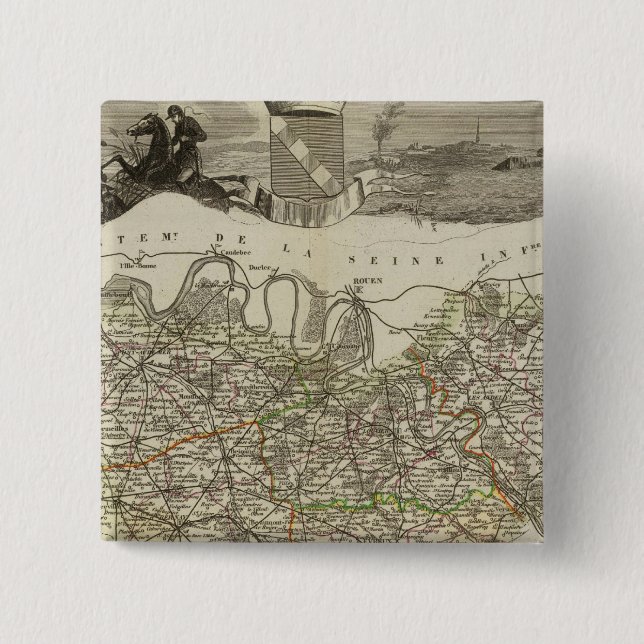 Stadt und Städte Button (Vorderseite)