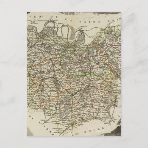 Stadt und Städte Postkarte