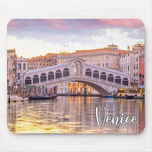 Stadt Venedig, Italien Mousepad (Vorne)