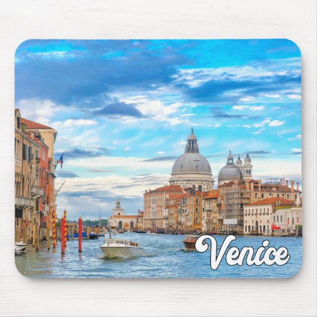 Stadt Venedig, Italien Mousepad (Vorne)