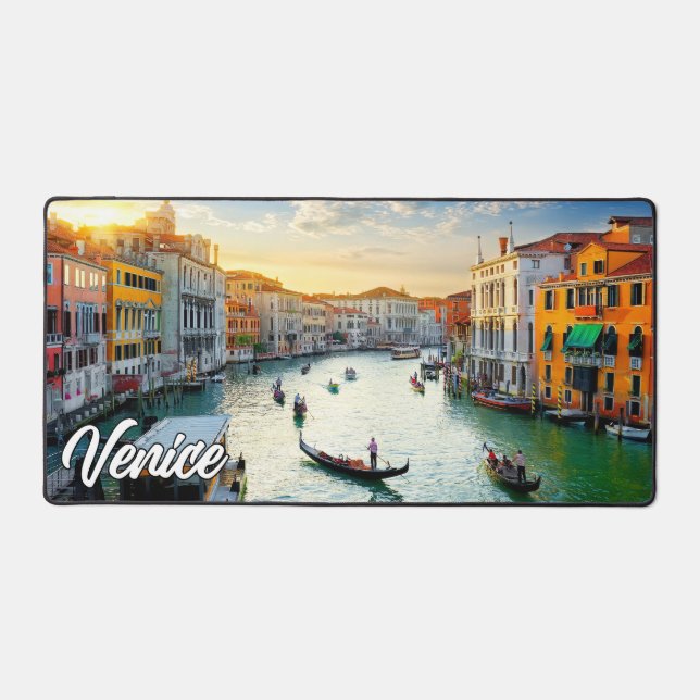 Stadt Venedig, Italien Schreibtischunterlage (Vorderseite)