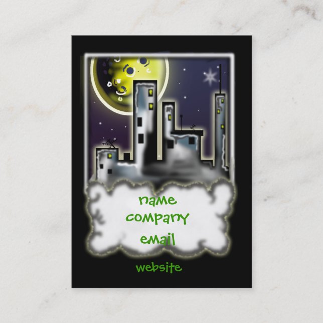 Stadt Visitenkarte (Vorderseite)