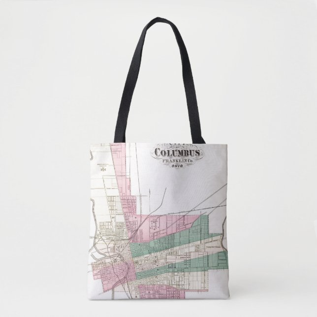 Stadt von Columbus, Franklin County, Ohio Tasche (Vorderseite)