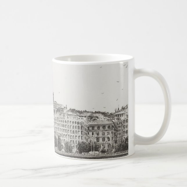 Stadt von Genf 2011 Kaffeetasse (Rechts)