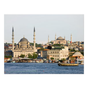 Stadt von Istanbul-Skylinen Fotodruck