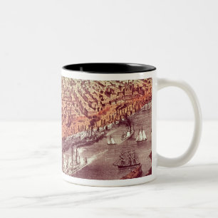 Stadt von New Orleans Zweifarbige Tasse
