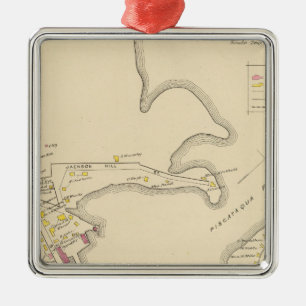 Stadt von Portsmouth 2 Ornament Aus Metall