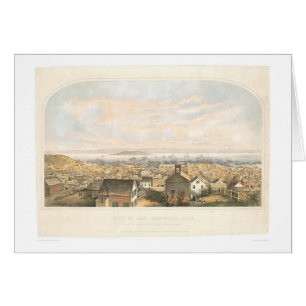 Stadt von San Francisco, CA 1852 (1065A)