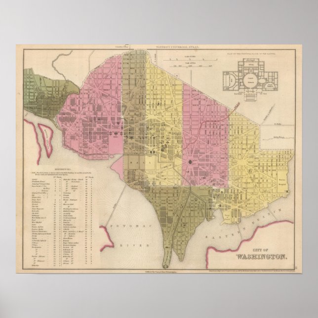 Stadt Washington 2 Poster (Vorne)