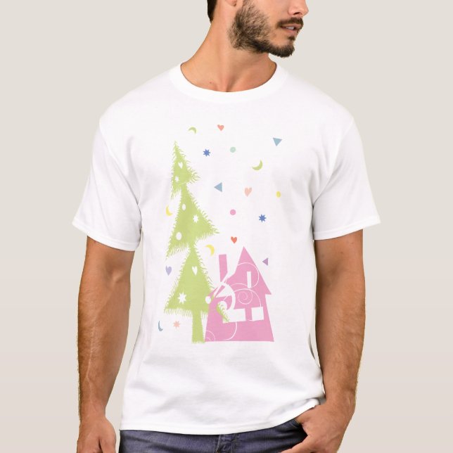 Stadt Xmas T-Shirt (Vorderseite)