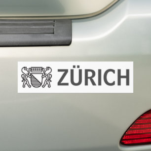 Stadt Zürich, SCHWEIZ Autoaufkleber