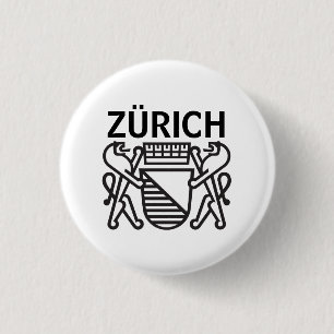 Stadt Zürich, SCHWEIZ Button
