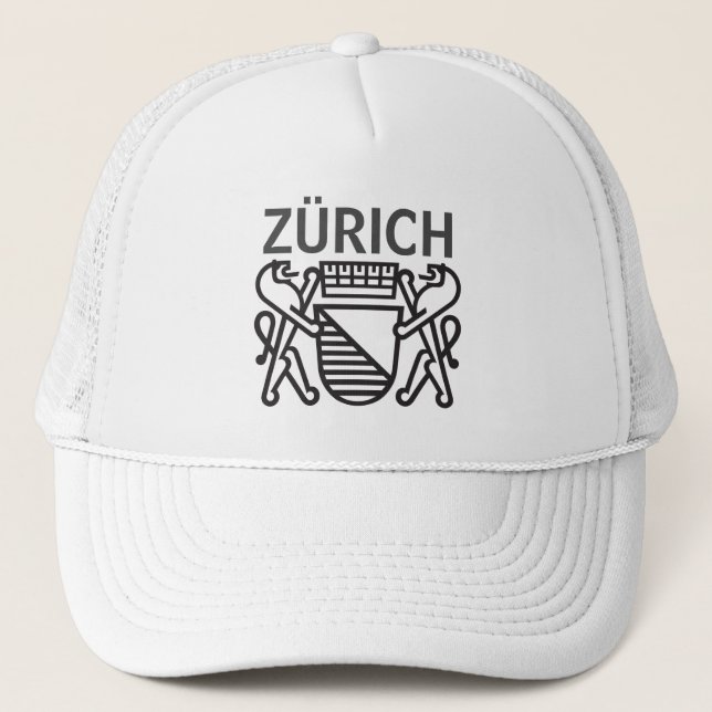Stadt Zürich, SCHWEIZ Truckerkappe (Vorderseite)