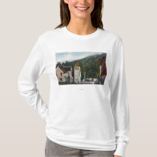 Stadtansicht des Auftrags StreetKetchikan, AK T-Shirt