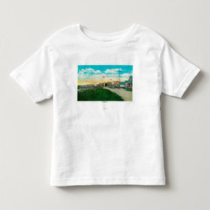 Stadtansicht von Fairbanks, AlaskaFairbanks, AK Kleinkind T-shirt