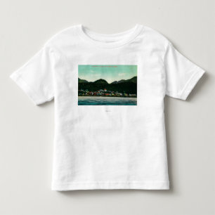 Stadtansicht von Ketchikan, Alaska vom Dampfer Kleinkind T-shirt