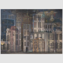 Stadtarchitektur 3 Dekoupage Tissue Paper Seidenpapier