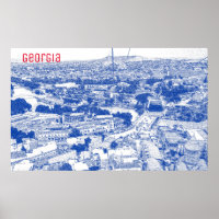 Stadtarchitektur Tiflis Georgia