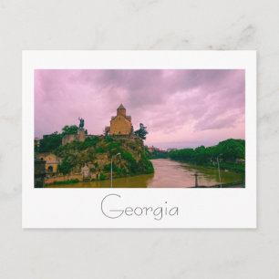 Stadtarchitektur Tiflis Georgia Postkarte