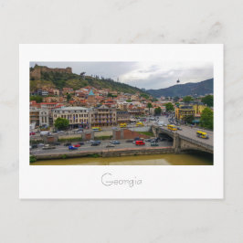 Stadtarchitektur Tiflis Georgia Postkarte