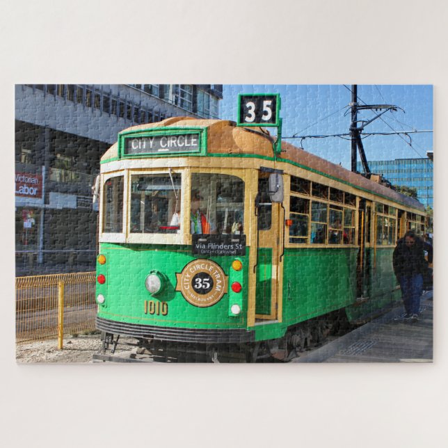 Stadtbahn, Melbourne, Victoria, Australien (Horizontal)