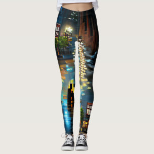 Stadtbeleuchtung Leggings