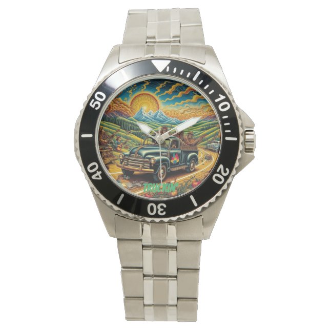 Stadtbesichtigung Armbanduhr (Vorderseite)