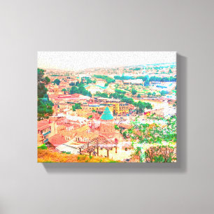 Stadtbesichtigung von Tiflis Georgia Leinwanddruck