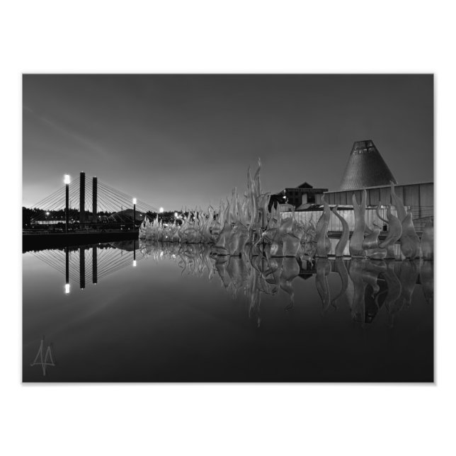 Stadtbezirk Tacoma Fotodruck (Vorne)