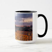 Stadtbild bei Sonnenuntergang, Havanna, Kuba