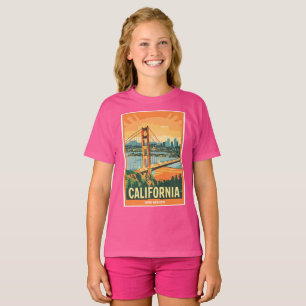 Stadtbild California Blickfang Vector Design T-Shirt