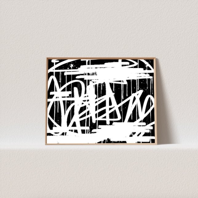 Stadtbild Graffiti Artwork, Cooler Tropfen Street  Poster (Von Creator hochgeladen)