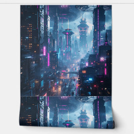 Stadtbild: Immersive 3D-Technik Tapete