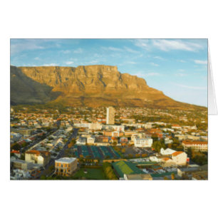 Stadtbild Kapstadt mit Tafelberg