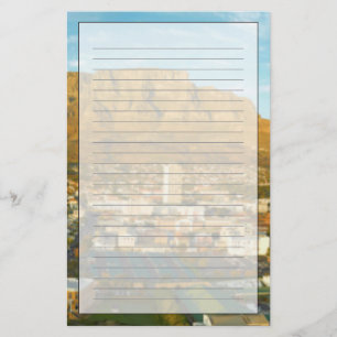 Stadtbild Kapstadt mit Tafelberg Briefpapier