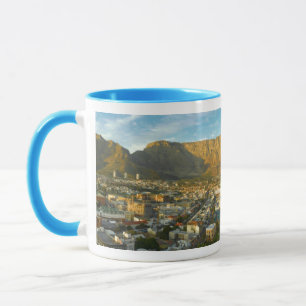 Stadtbild Kapstadt mit Tafelberg Tasse