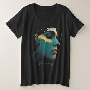 Stadtbild Kunst Plus-Größe T-Shirt   Urban Style S