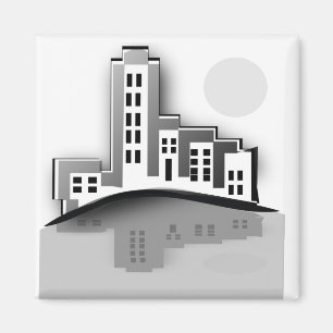 Stadtbild Magnet