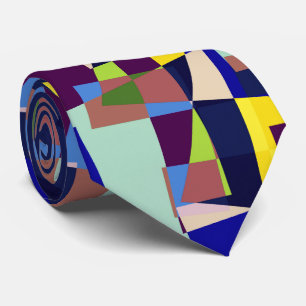 Stadtbild Mosaikhalsband Krawatte