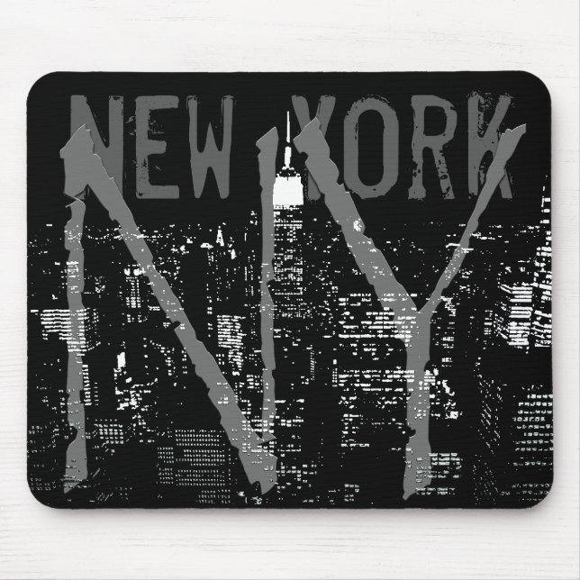 Stadtbild-New- York Citygeschenke New York Mousepad (Vorne)