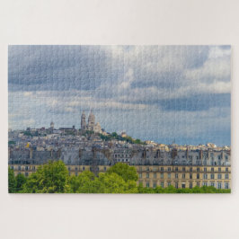 Stadtbild Paris mit Sacre Coeur, Frankreich
