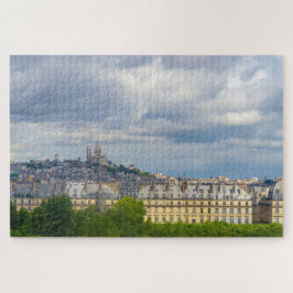 Stadtbild Paris mit Sacre Coeur, Frankreich