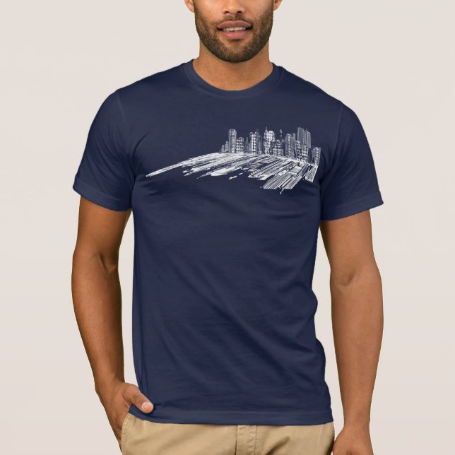 Stadtbild T-Shirt (Vorderseite)