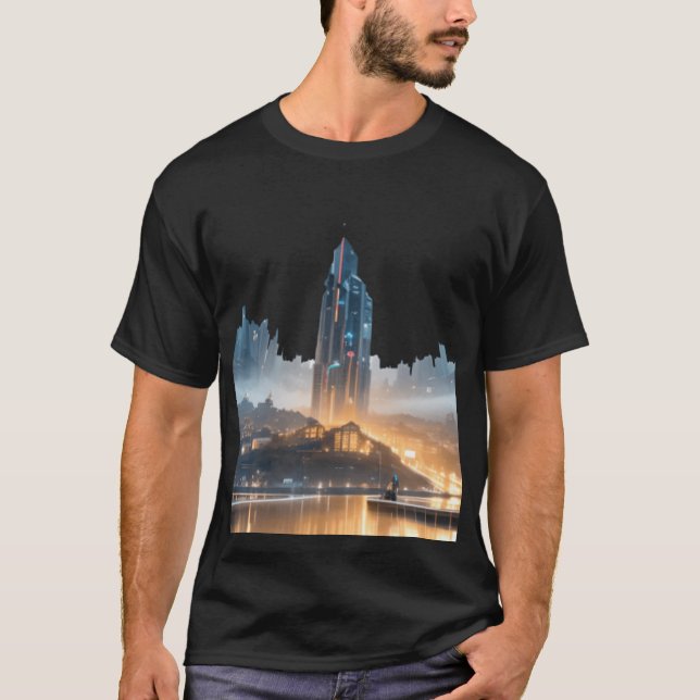 Stadtbild T-Shirt (Vorderseite)