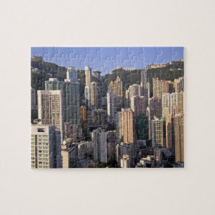 Stadtbild von Hongkong, China